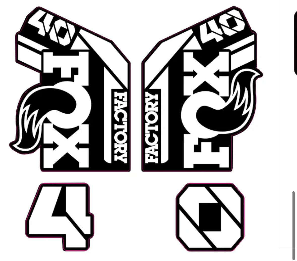 Fox 40 Decal